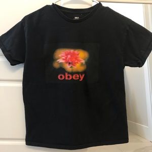 Black Obey shirt
